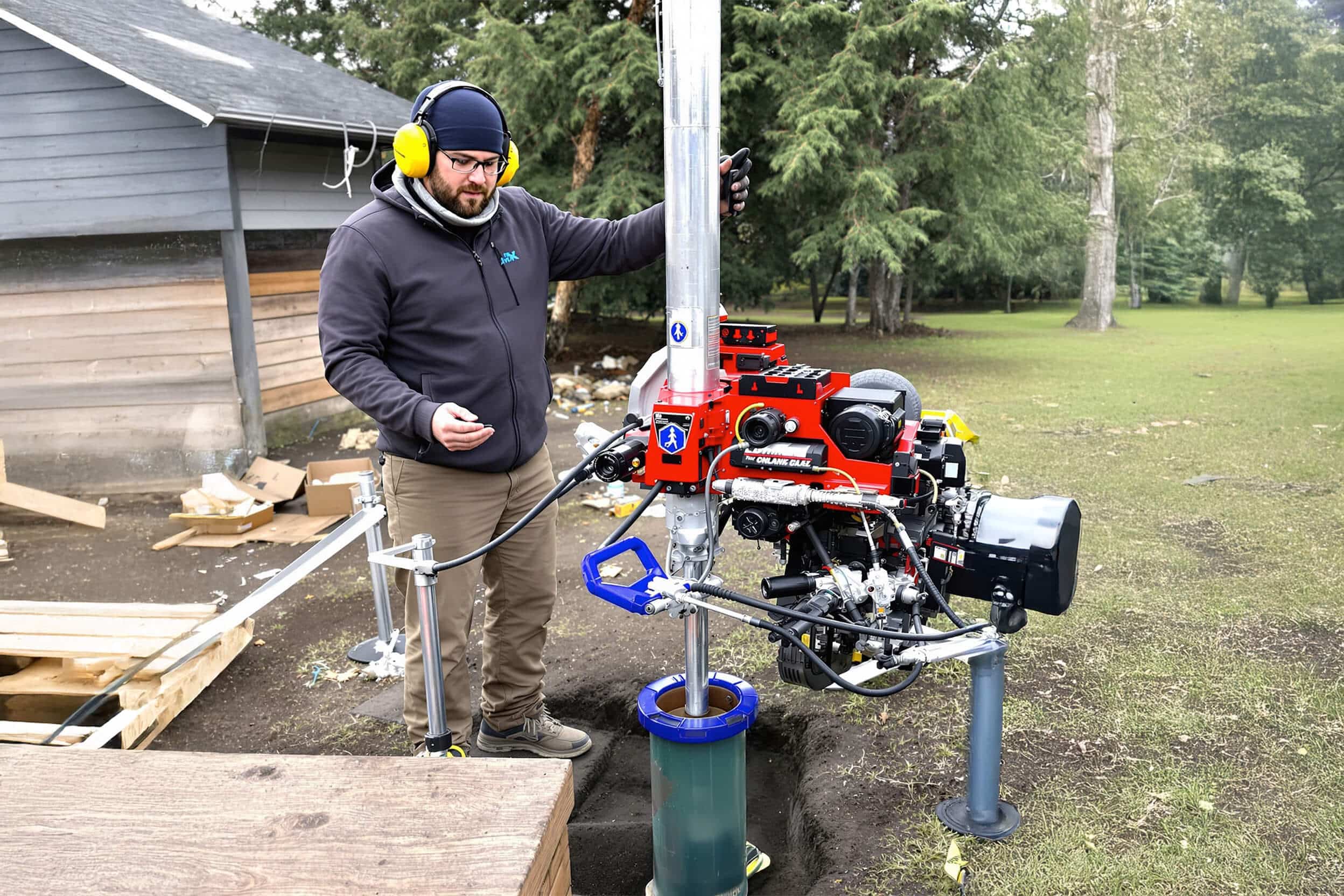 well water drill ISLAND WELL SERVICE