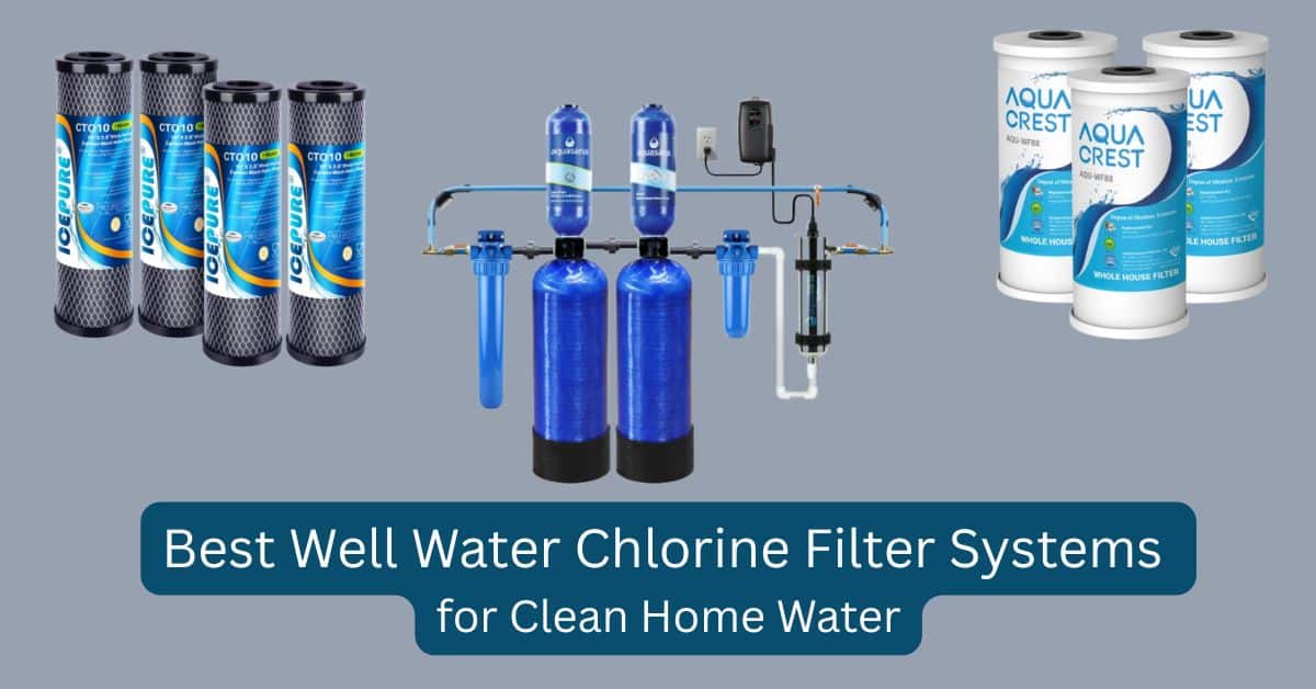 Best Well Water Chlorine Filter