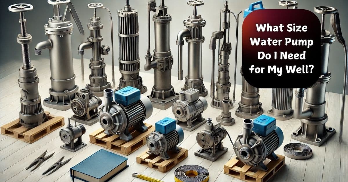 What Size Water Pump Do I Need for My Well?